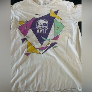 Taco Bell Graphic White Tee - Short Sleeve